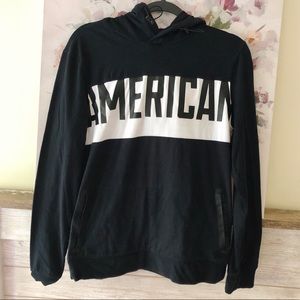 Black American Eagle Active Flex Men’s XS Hoodie